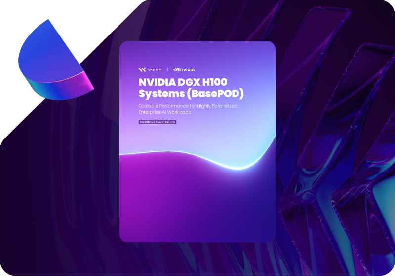 WEKA for NVIDIA DGX BasePOD: Certified Performance for Next-Gen AI